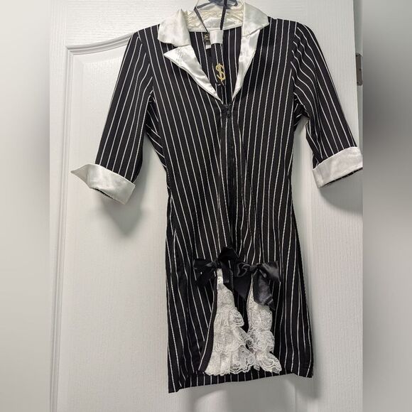 Teen Charades "Gangster Moll" Dress - Picture 3 of 5